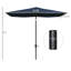 Parasol de terrasse 6,5 'x 10'-933139896
