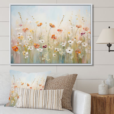 Art contemporain sur toile Meadow