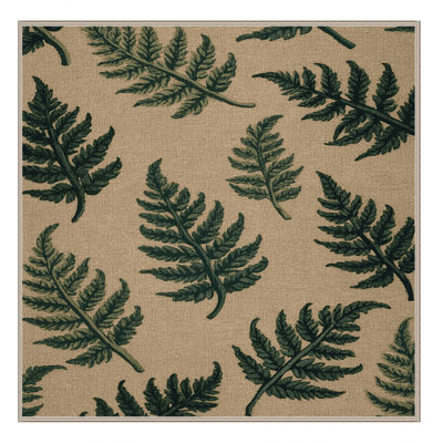  Washable Fiddleheads Vegetables Area Rug