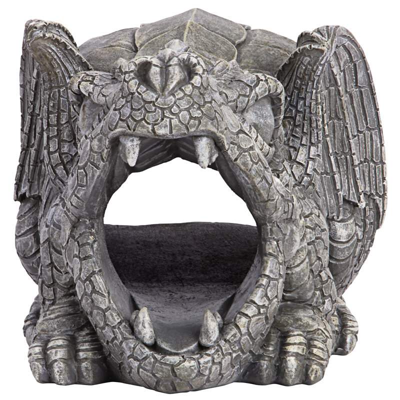 Gutter Guardians Darian the Dragon Downspout Statue