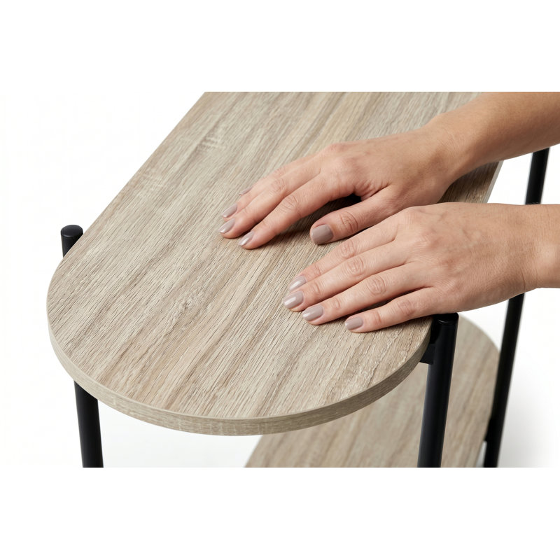 Console de qualité supérieure pour vestibule et canapé. Table d'appoint élégante et fonctionnelle derrière le canapé
