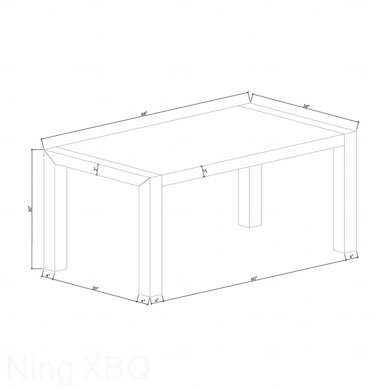 Dining Table Solid Wood
