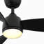 Ventilateur de plafond intérieur / extérieur 52 po avec éclairage à DEL Annemijn-995037469