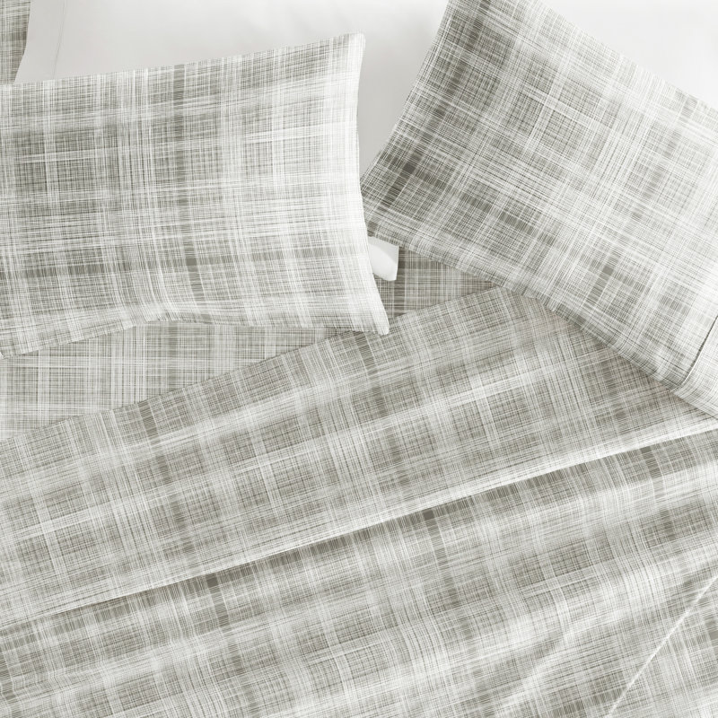 Sheet Set Solid Microfiber Ultra Soft Bedding, Gold, TwinXL Sheet Set with 1 Pillowcase