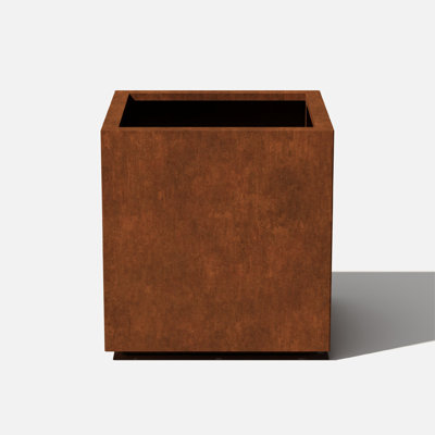Corten Steel Series Cube Planter Box