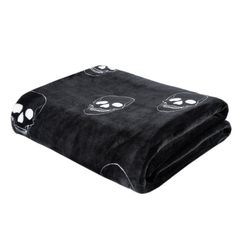 Skulls Cosy Fleece Throw