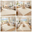  Tapis moderne ivoire lavable antidérapant-1464344102