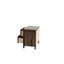 Armoire de chambre à coucher moderne en bois avec 2 tiroirs - tiroir de chevet avec rangement contemporain