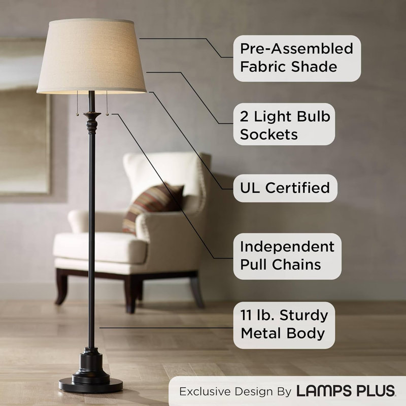 Lampe sur pied Traditional