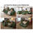 6 Seater Chenille Oversized Modular Sectional Sofa With Power Recliner Plush Cloud Couch With Headrest Convertible Deep L-shaped With Corner And Storage Ottoman-1952067359