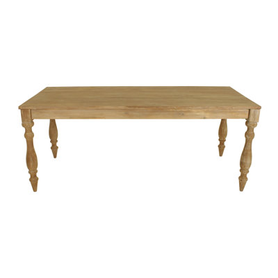 Destini Teak Solid Wood Base Dining Table