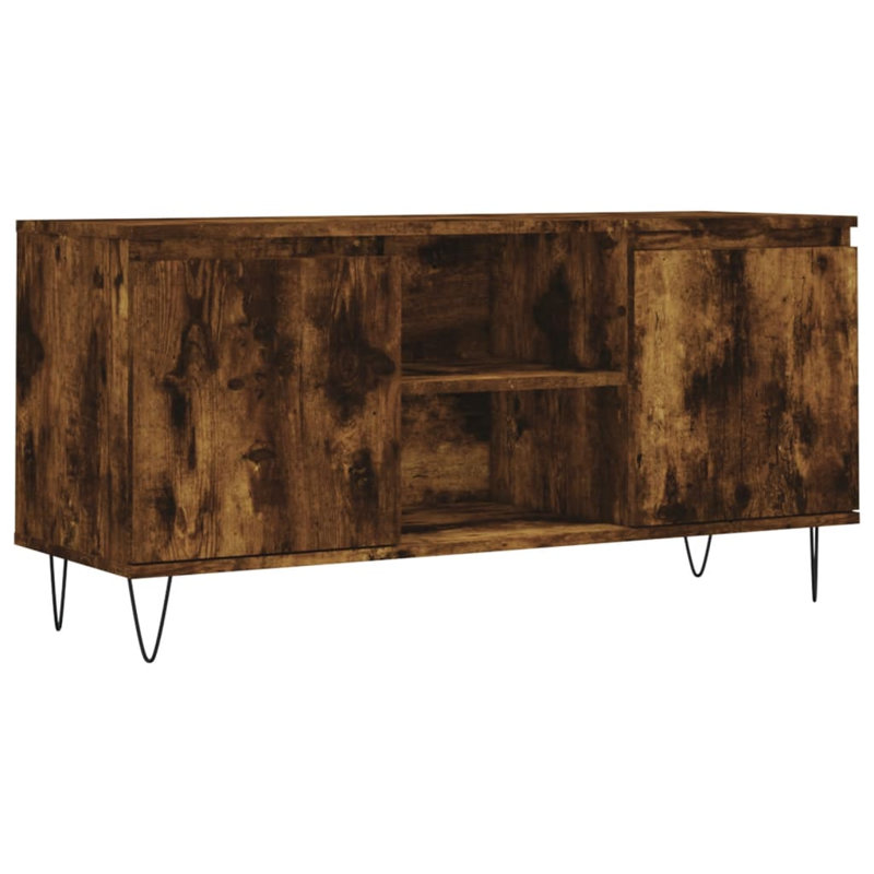 Alyssandra TV Stand for TVs up to 43", Smoked Oak