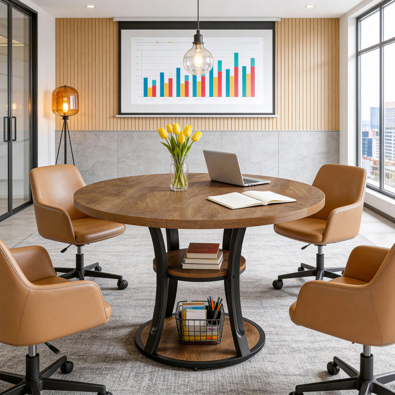 100cm Round Conference Table