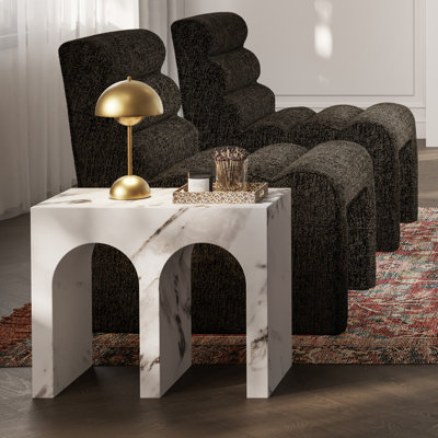 Demyla Calacatta Large Side Table