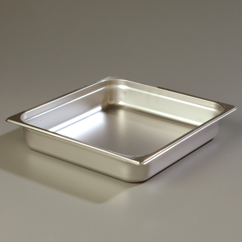 Carlisle Food Service Products DuraPan™ 1.68 Gallons Rectangle Stainless Steel Food Storage Container