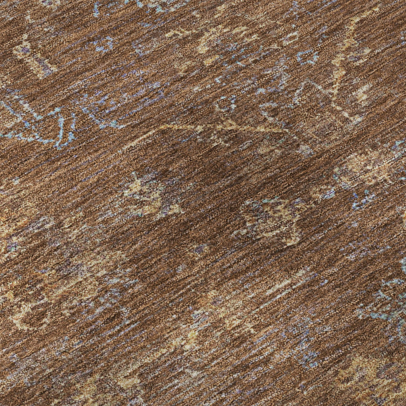 Tapis de qualité supérieure lavable à la machine Mayfield Global, Paprika, Tapis de couloir 2 pi 3 po x 7 pi 6 po