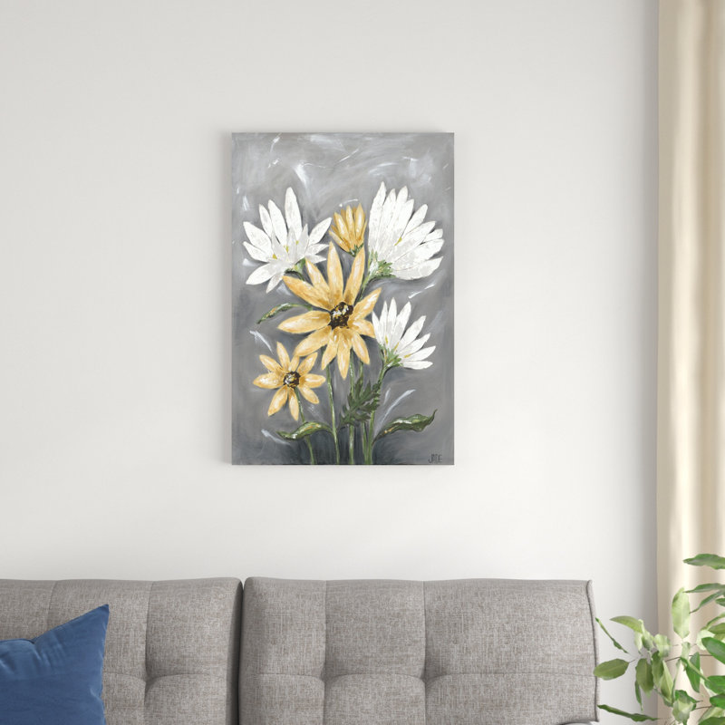 Summer Daisies I, H 30 po x l 20 po x P 1,25 po