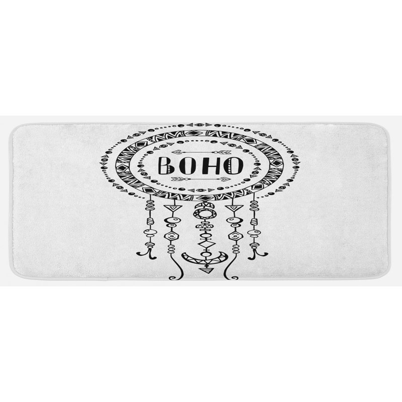 Tapis de cuisine tribal