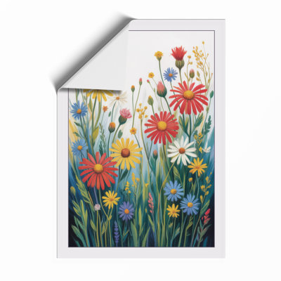 Wildflower Meadow Botanical - Framed Print