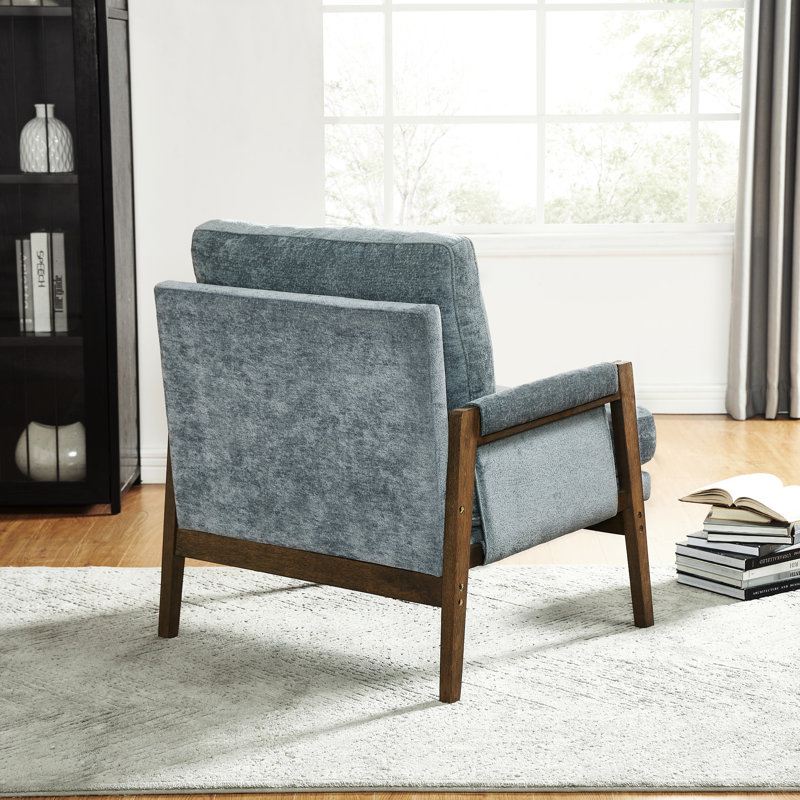 Fauteuil bleu confortable - idéal pour les salles de travail et les salles de travail