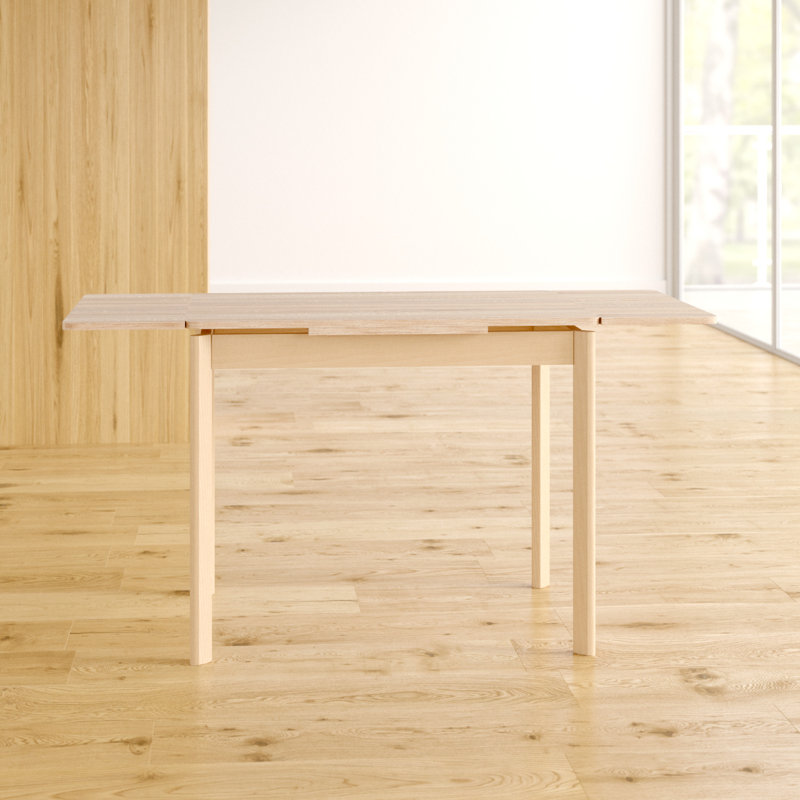 Hinderich Solid Wood Base Dining Table, Sonoma Oak