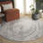 Abstract Hand Tufted Wool Abstract Rug-2109011759