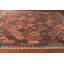 Tapis oriental en laine tissé à plat 9 x 12