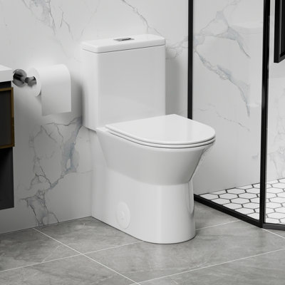 Toilette une pièce l 17 po ADA