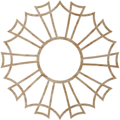 Augustus Wood Fretwork Pierced Ceiling Medallion