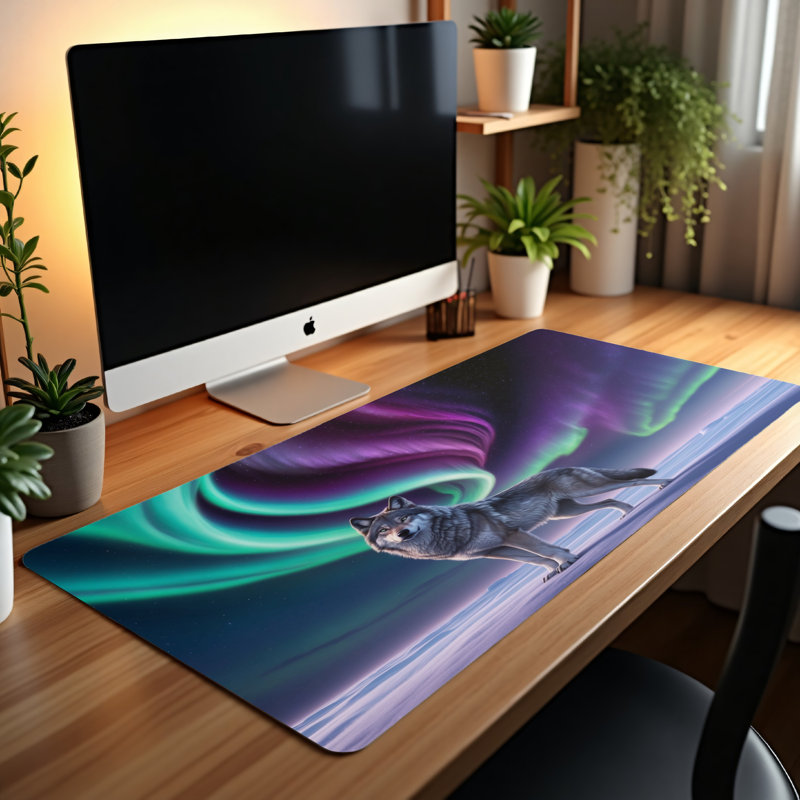Polyester Desk Pad, 23.6x13.8