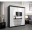 Daucourt 3 Door Sliding Wardrobe-71486063-88250154
