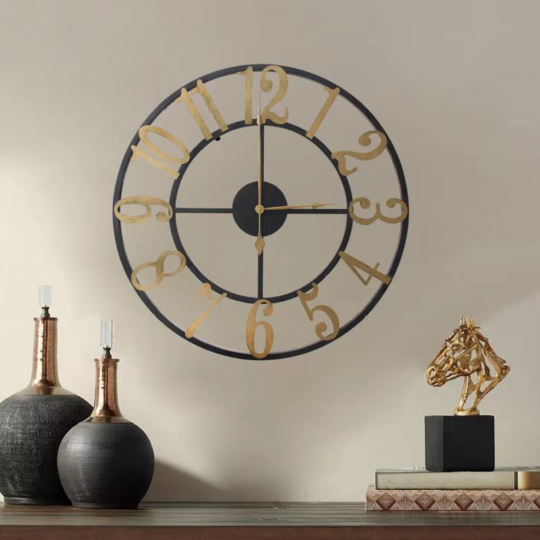 Très grande horloge murale 36 po Keiondra