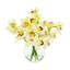Orchid Arrangement in Mirrored Glass Vase