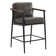 Atik Upholstered Counter Stool with Metal Frame