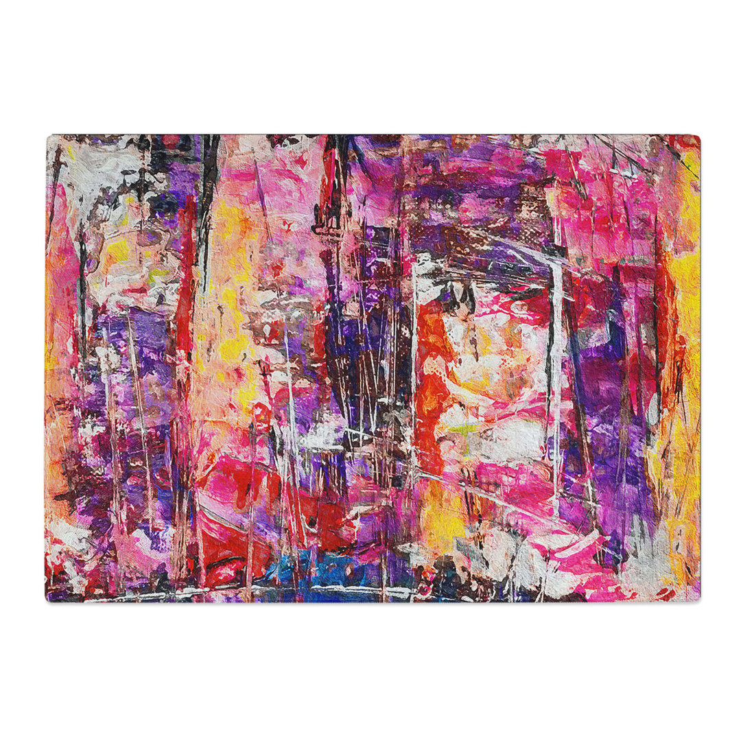 Tempered Glass Art Painting Vol.145 Chopping Board