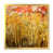 Impression dorée sur toile encadrée