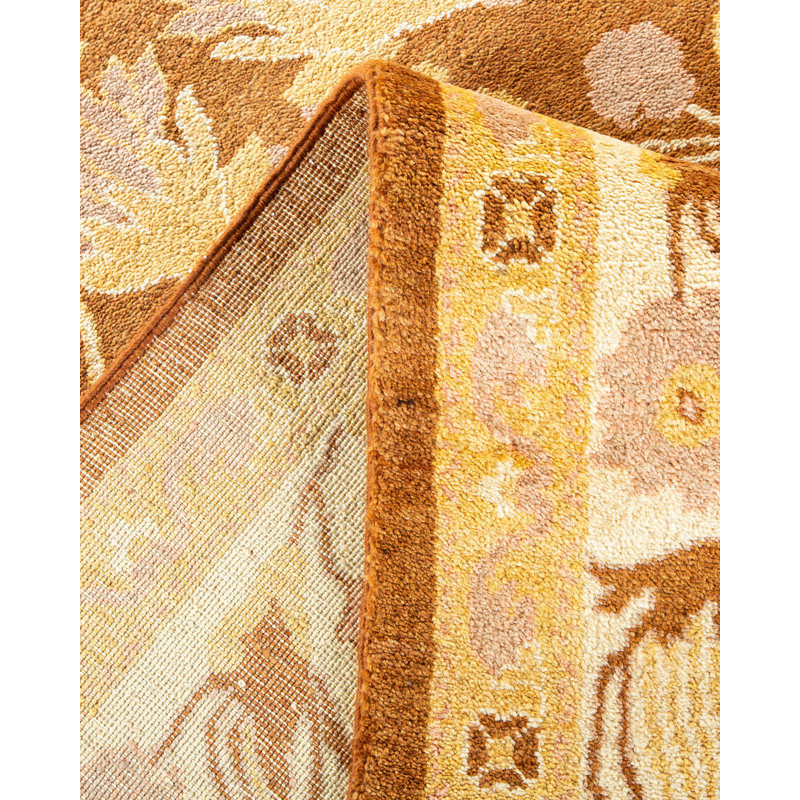 Riyonna One-of-a-Kind 9' 1" X 12' 5" Hand Knotted Area Rug