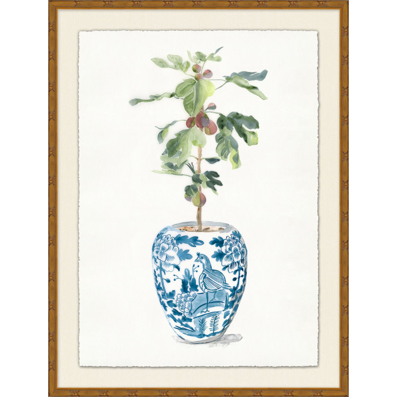 Vase à fruits Chinoiserie 2