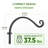 Zahra Metal Bracket Plant Stand