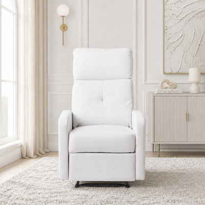Fauteuil inclinable contemporain avec dossier moelleux