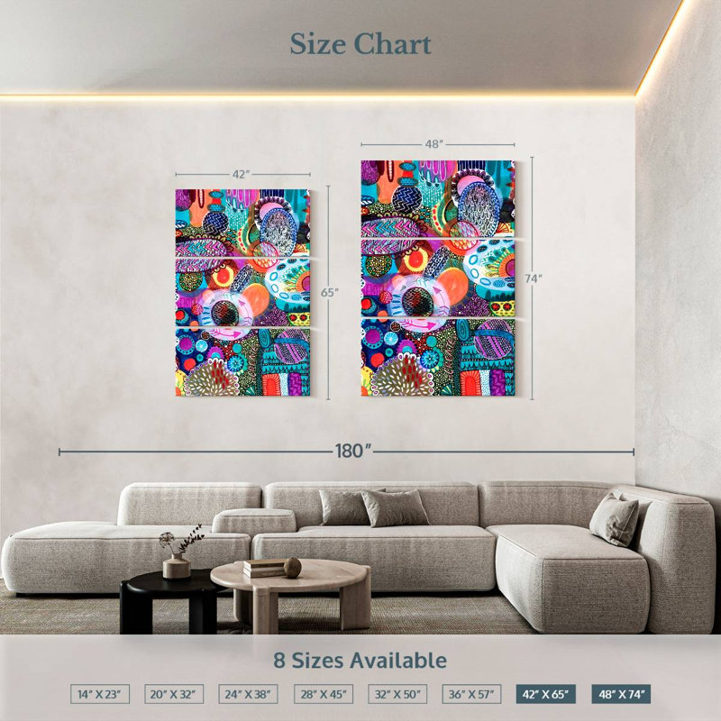 Kerner Creation, 74'' H X 48'' W