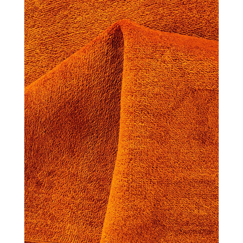 Tapis orange nouvel âge 5 pi 1 po x 7 pi 6 po Courcy