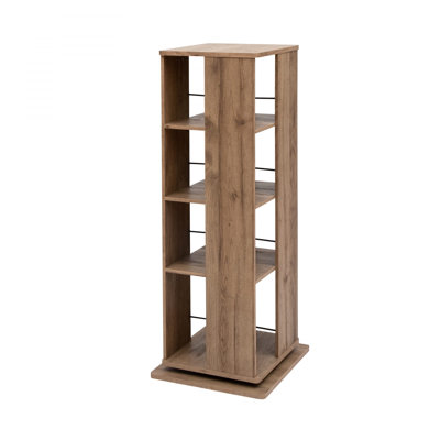 Edmond 113.7 cm H x 43.6 cm W Geometric Bookcase