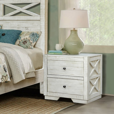 Beechum 28'' W Solid Wood Nightstand