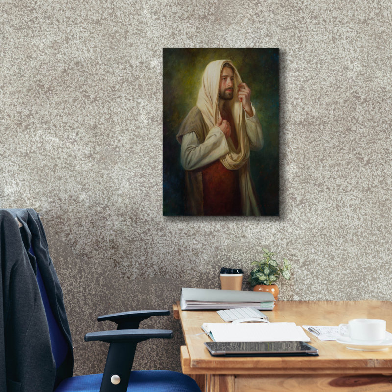 «Thy Will be Done» par Howard Lyon, art mural sur toile, L 18 po x H 26 po