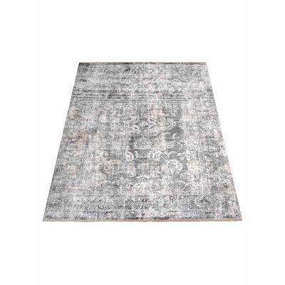 Tapis en polyester Chauncy MACHINE MADE