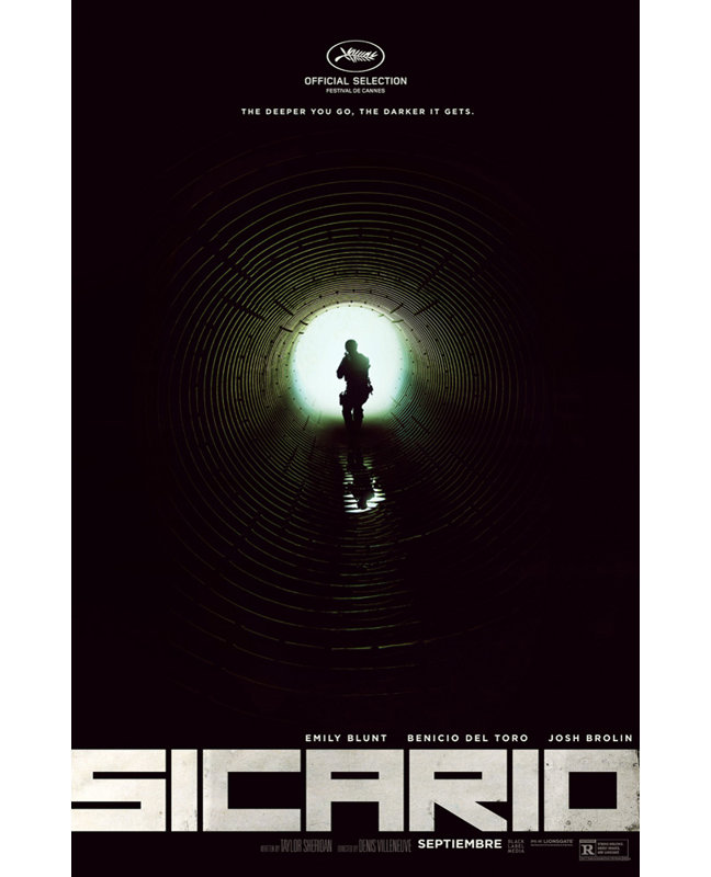 Sicario, 18" H x 12" W