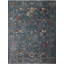 Tapis bleu tissé à la machine-182930192