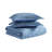 Laura Ashley Stripe Perfection Cotton Reversible Quilt Set-108182776-108182779