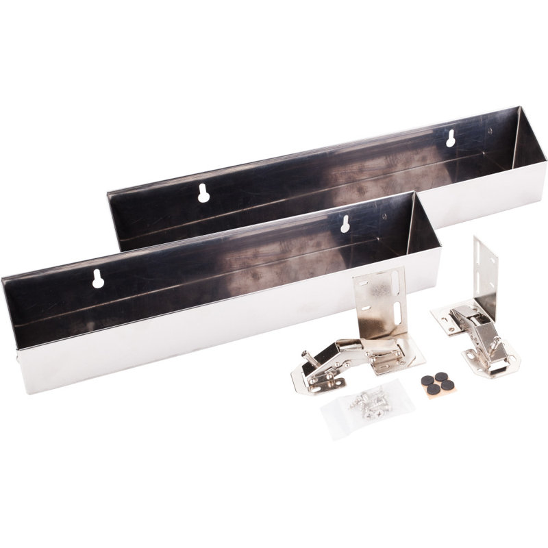 Steel Tip Out Tray, 3" H x 14.81" W x 2" D